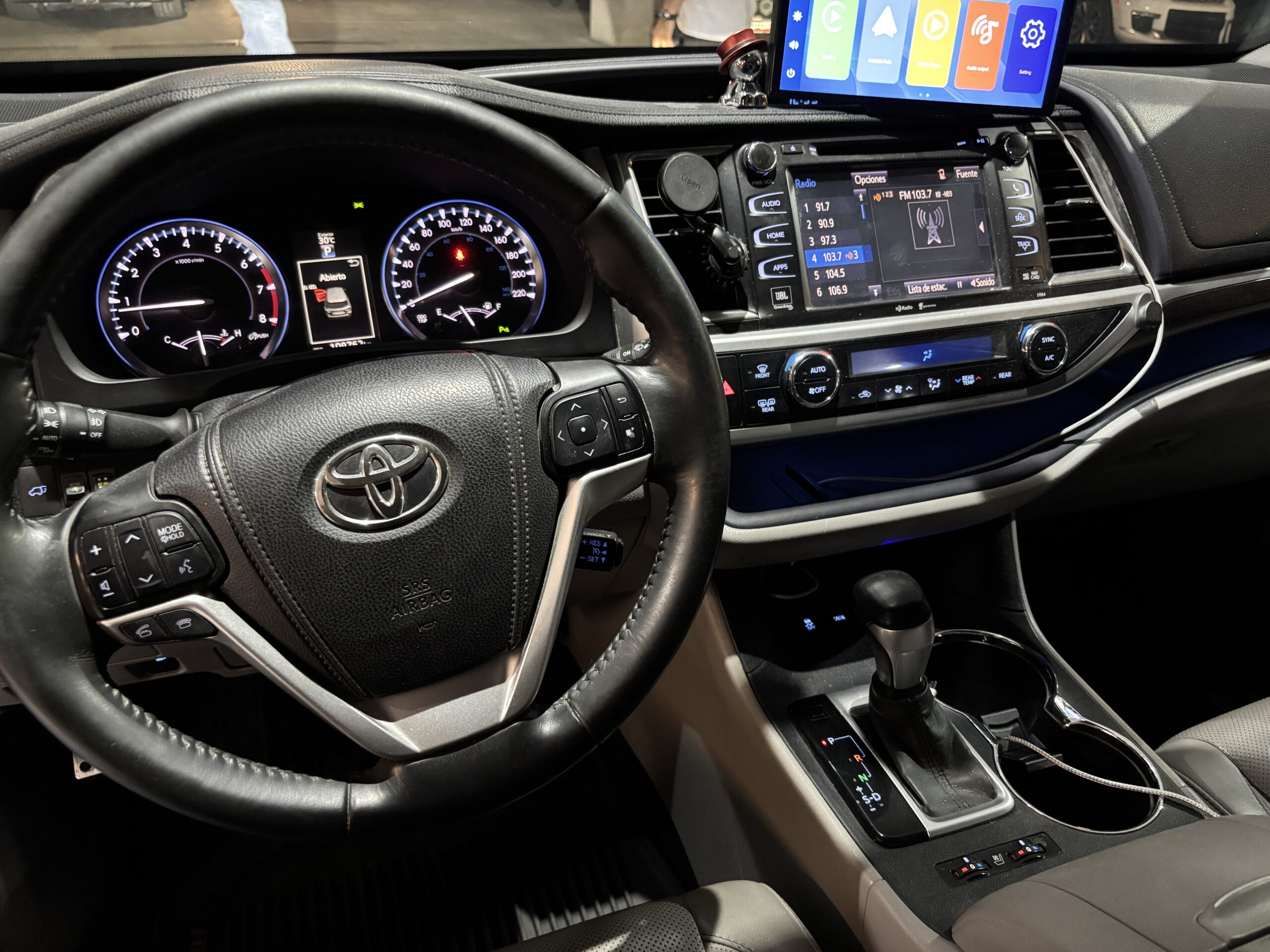TOYOTA HIGHLANDER 2014 BLINDADA