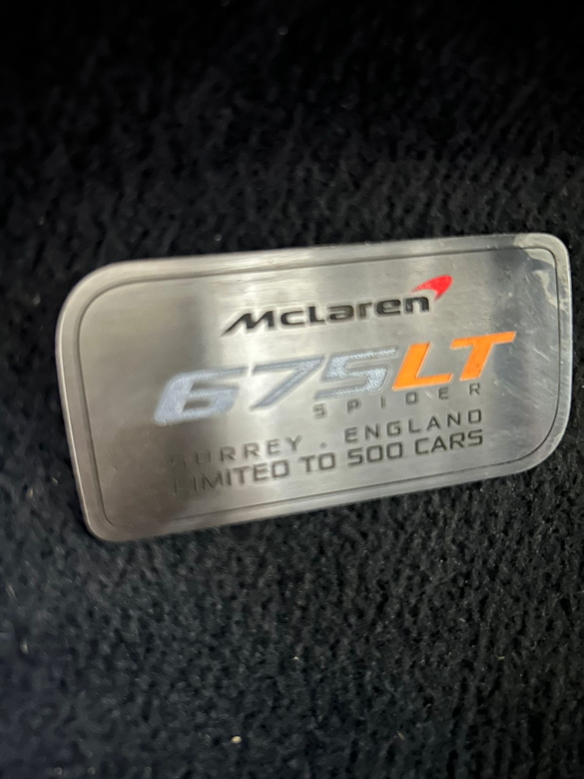 McLaren 675 LT Spider 2016