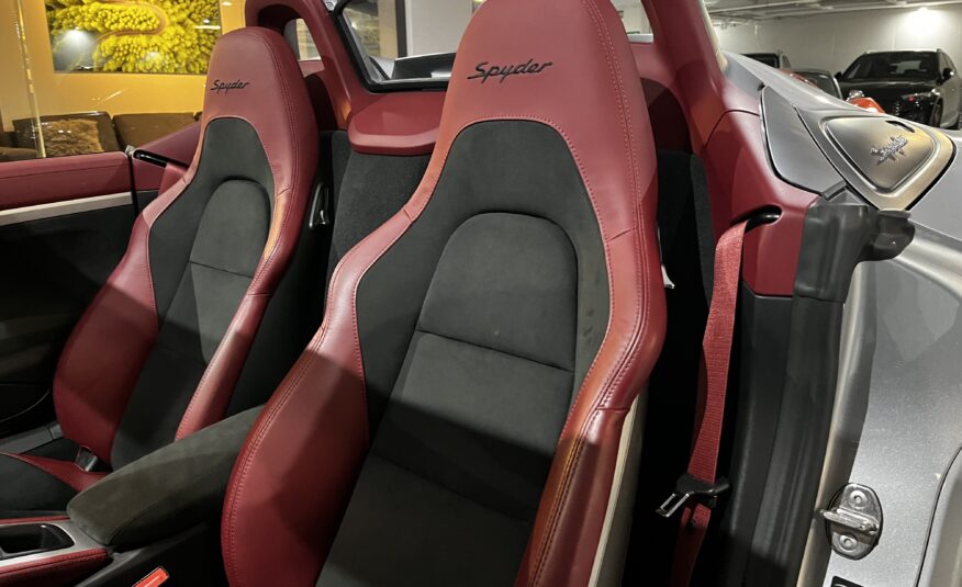 Porsche 718 Spyder 2023
